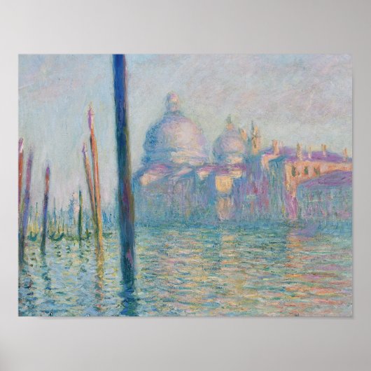 Poster Claude Monet - Le Grand Canal (Devant)
