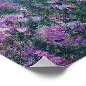 Poster Claude Monet | Le jardin de l'artiste à Giverny (Coin)