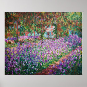 Poster Claude Monet - Le jardin de l'artiste à Giverny