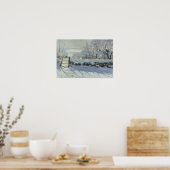 Poster Claude Monet - Le Magpie (Cuisine)