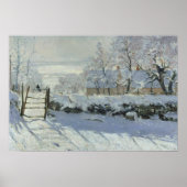 Poster Claude Monet - Le Magpie (Devant)
