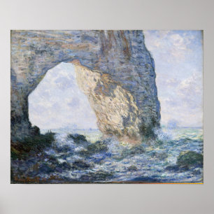 Poster Claude Monet Le Manneporte Etretat