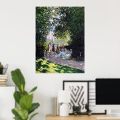 Poster Claude Monet Le Parc Monceau (Bureau à domicile)