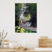 Poster Claude Monet Le Parc Monceau (Cuisine)