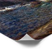 Poster Claude Monet - Le Pont à Vervy (Coin)