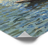 Poster Claude Monet | Le pont d'Argenteuil (Coin)