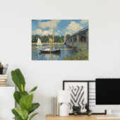 Poster Claude Monet | Le pont d'Argenteuil (Bureau à domicile)
