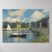 Poster Claude Monet | Le pont d'Argenteuil (Devant)