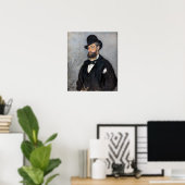 Poster Claude Monet - Leon Monet (Bureau à domicile)
