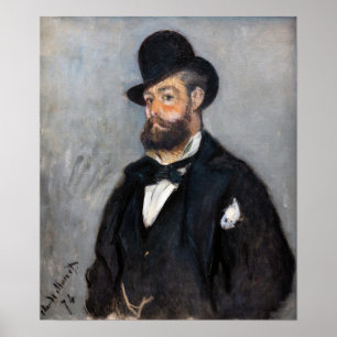 Poster Claude Monet - Leon Monet