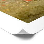 Poster Claude Monet - Les Coquelicots a Argenteuil (Coin)