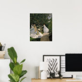 Poster Claude Monet | Les femmes dans le jardin, 1866 (Bureau à domicile)