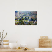 Poster Claude Monet - Les jardins des Tuileries (Cuisine)
