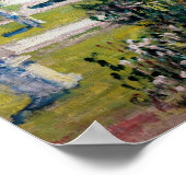 Poster Claude Monet - Les Jardins des Tuileries (Coin)