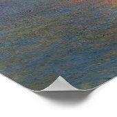 Poster Claude Monet - Les maisons du Parlement Londres (Coin)