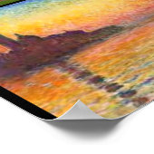 Poster Claude Monet - Les peintures les plus célèbres (Coin)