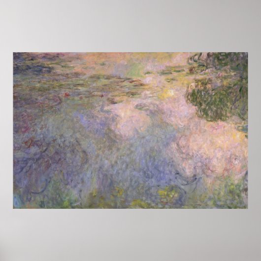 Poster Claude Monet | L'Étang À Eau (Devant)