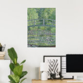 Poster Claude Monet | L'étang Nénuphar : Harmonie verte (Bureau à domicile)