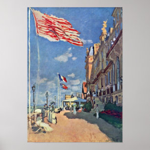 Poster Claude Monet - L'Hôtel des Roches Noires