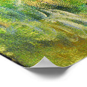 Poster Claude Monet - Lillies d'eau - Bassin des Nymphéas (Coin)