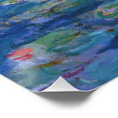 Poster Claude Monet - Lys à eau, 1916 (Coin)