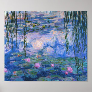 Poster Claude Monet - Lys à eau, 1916