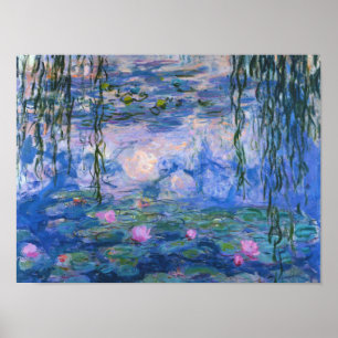 Poster Claude Monet - Lys à eau, 1916