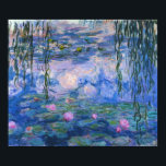 Poster Claude Monet - Lys à eau, 1916<br><div class="desc">Claude Monet - Lys à eau,  1916</div>