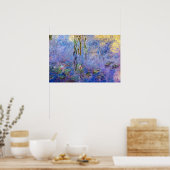 Poster Claude Monet - Lys d'eau (Cuisine)