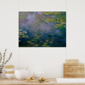 Poster Claude Monet - Lys d'eau (Cuisine)