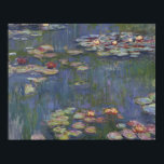 Poster Claude Monet - Lys d'eau<br><div class="desc">Water Lilies par Claude Monet, 1916. Claude Monet a été un fondateur de la peinture impressionniste française, et le praticien le plus cohérent et le plus prolifique de la philosophie du mouvement d'exprimer ses perceptions avant la nature, surtout en ce qui concerne la peinture paysage en plein air. Le terme...</div>