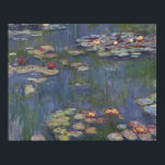 Poster Claude Monet - Lys d'eau<br><div class="desc">Water Lilies par Claude Monet, 1916. Claude Monet a été un fondateur de la peinture impressionniste française, et le praticien le plus cohérent et le plus prolifique de la philosophie du mouvement d'exprimer ses perceptions avant la nature, surtout en ce qui concerne la peinture paysage en plein air. Le terme...</div>