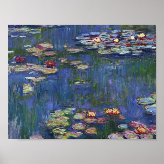 Poster Claude Monet - Lys d'eau (Devant)
