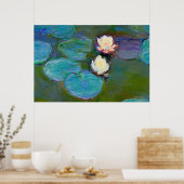 Poster Claude Monet - Lys d'eau (Cuisine)