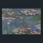 Poster Claude Monet - Lys d'eau<br><div class="desc">Water Lilies par Claude Monet, 1916. Claude Monet a été un fondateur de la peinture impressionniste française, et le praticien le plus cohérent et le plus prolifique de la philosophie du mouvement d'exprimer ses perceptions avant la nature, surtout en ce qui concerne la peinture paysage en plein air. Le terme...</div>