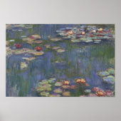 Poster Claude Monet - Lys d'eau (Devant)
