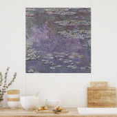 Poster Claude Monet - Lys d'eau (Cuisine)