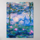 Poster Claude Monet - Lys d'eau 1919 (Devant)