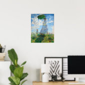 Poster Claude Monet Madame Monet et son fils (Bureau à domicile)