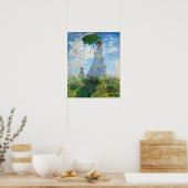Poster Claude Monet Madame Monet et son fils (Cuisine)