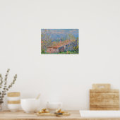 Poster Claude Monet - Maison de jardinier à Antibes (Cuisine)