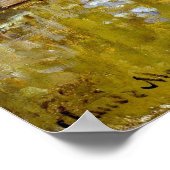 Poster Claude Monet Maisons sur l'Achterzaan (Coin)