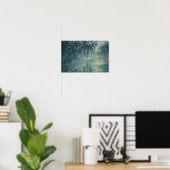 Poster Claude Monet - Matin sur la Seine (Bureau à domicile)
