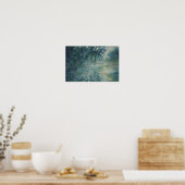 Poster Claude Monet - Matin sur la Seine (Cuisine)