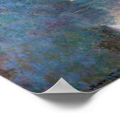 Poster Claude Monet Matin sur la Seine près de Giverny (Coin)