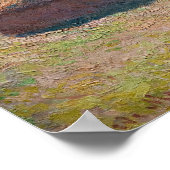 Poster Claude Monet - Meules, fin de l'été (Coin)