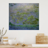POSTER CLAUDE MONET ~ NÉNUPHAR (Cuisine)