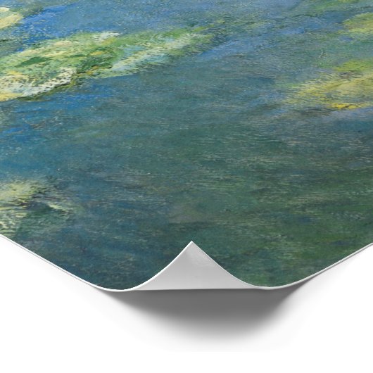 POSTER CLAUDE MONET - NÉNUPHAR (Coin)