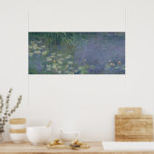 Poster Claude Monet | Nénuphar : Matin, 1914-18 (Cuisine)