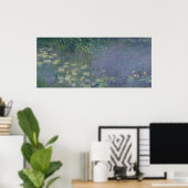 Poster Claude Monet | Nénuphar : Matin, 1914-18 (Bureau à domicile)